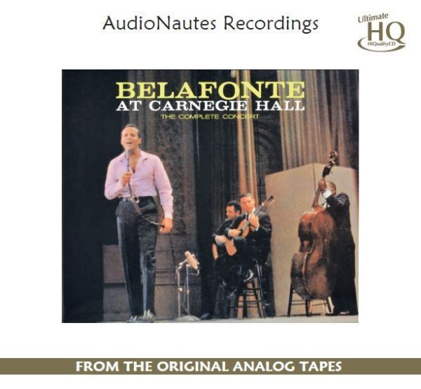 Belafonte At Carnegie Hall The Complete Concert